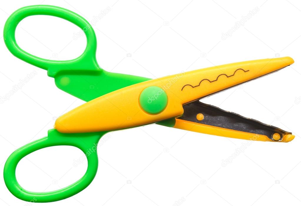 Zigzag scissors Stock Photo by ©kagemicrotank 82264376
